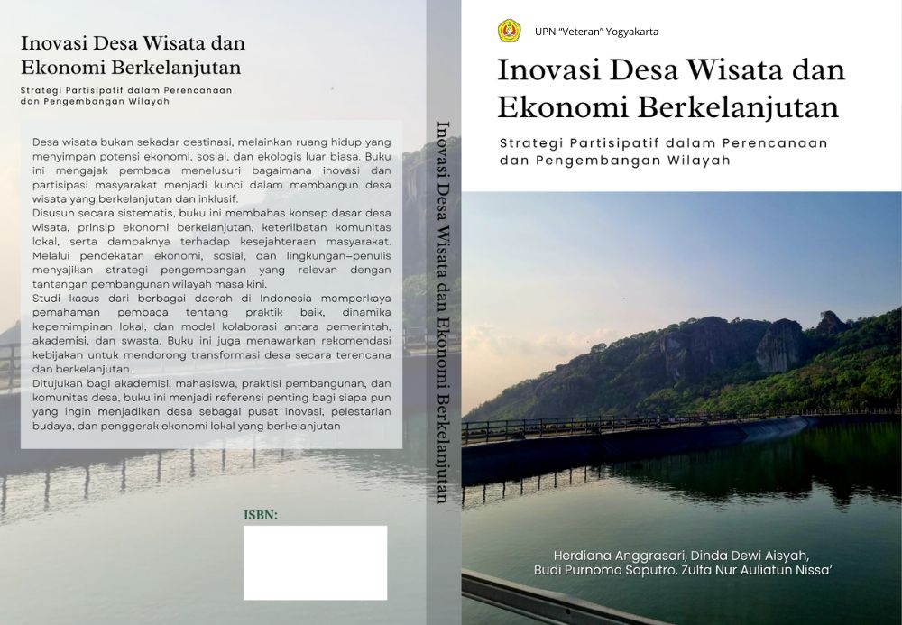 Cover Buku Inovasi Desa Wisata dan Ekonomi Berkelanjutan